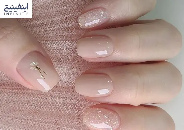 عکس کاشت ناخن دخترانه ساده و شیک