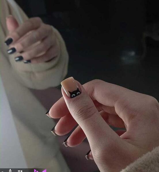 عکس ناخن طبیعی بلند بدون لاک