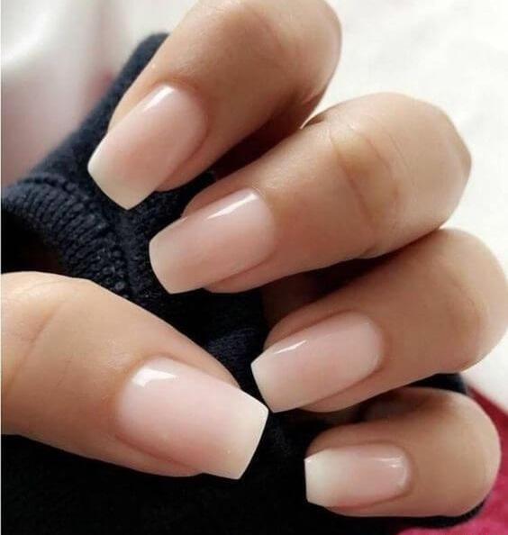 عکس ناخن طبیعی بلند بدون لاک