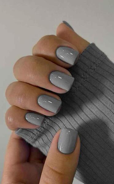 عکس ناخن طرح دار ساده