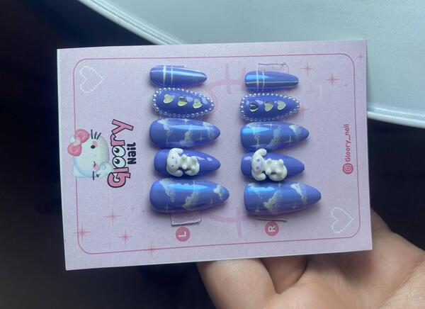 عکس ناخن عروسک دار