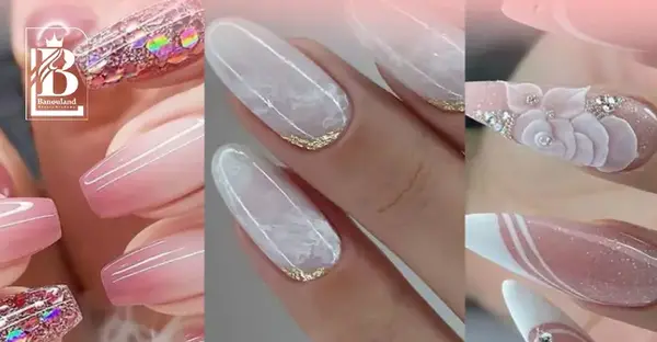 عکس ناخن برای عروسی دخترانه