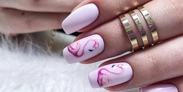 عکس ناخن کاشت دخترانه شیک