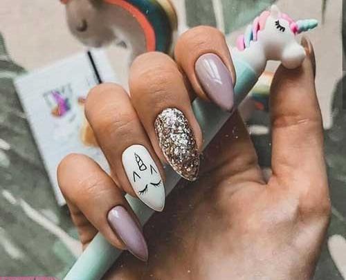 عکس ناخن کاشت دخترانه شیک