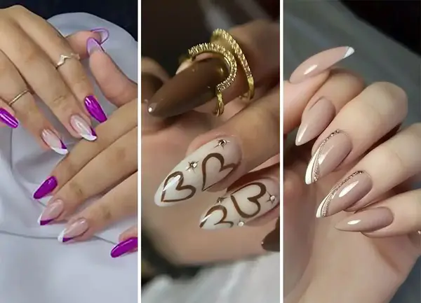 عکس ناخن کاشت دخترانه جدید