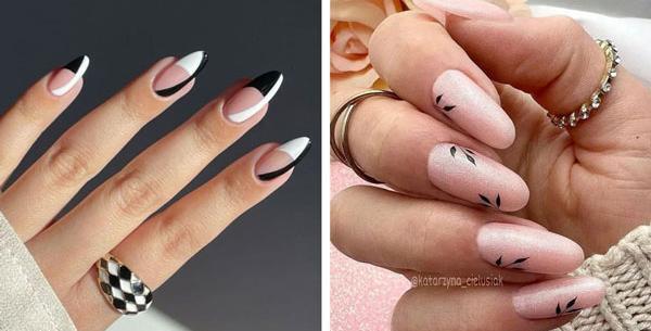 عکس ناخن کوتاه ساده