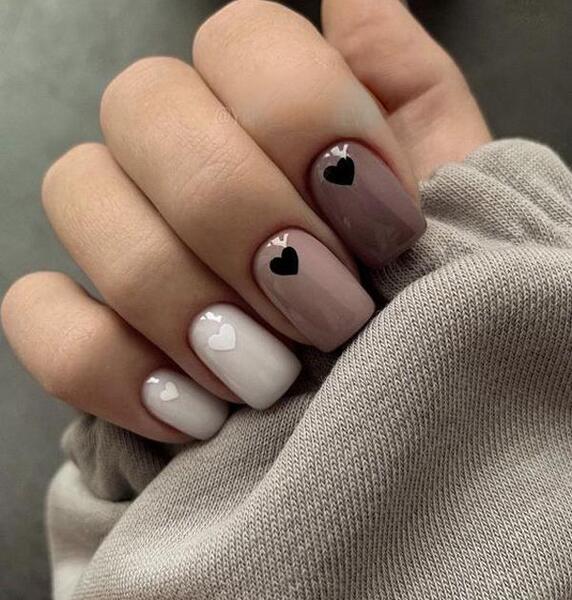 عکس ناخن کوتاه شیک