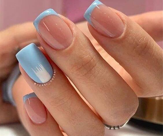 عکس ناخن کوتاه کاشت