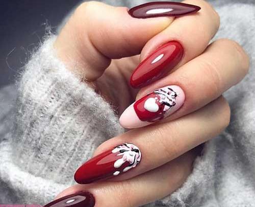 عکس ناخن کاشتنی دخترانه