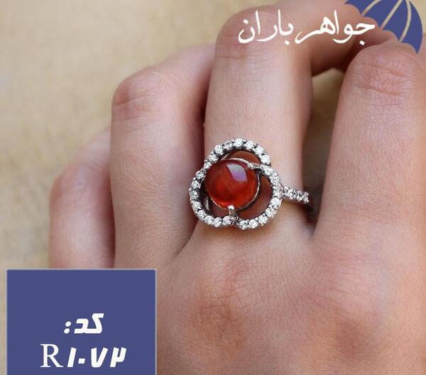 عکس انگشتر عقیق یمنی مردانه