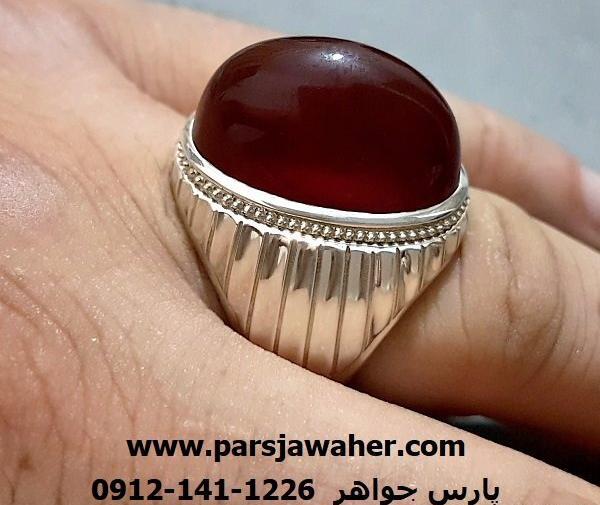 عکس انگشتر عقیق یمنی مردانه