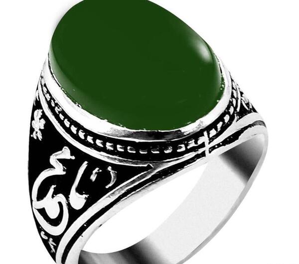 عکس انگشتر عقیق یمنی مردانه
