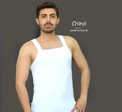 عکس رکابی مردانه یقه خشتی