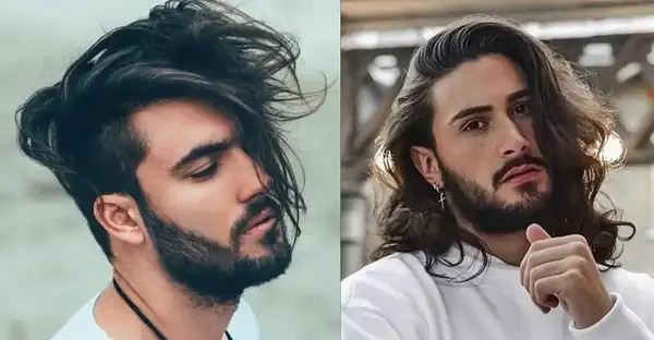عکس موی مردانه بلند