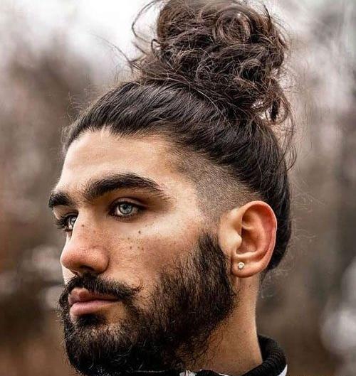 عکس موی مردانه بلند