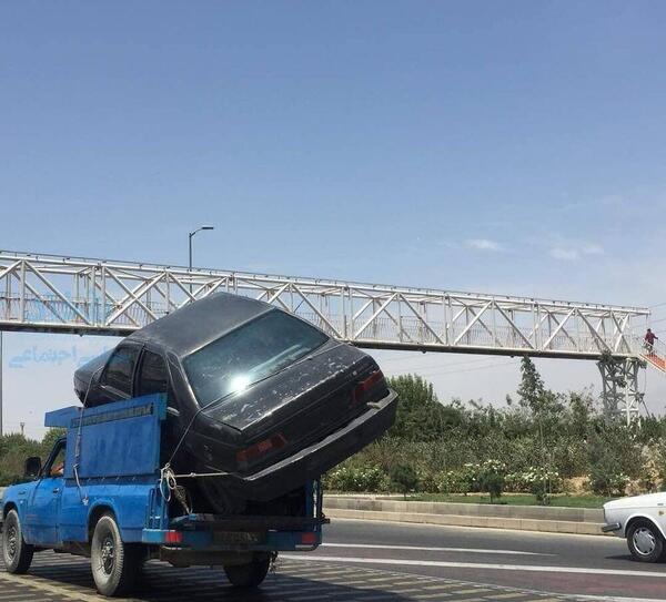 عکس ماشین آردی سبز
