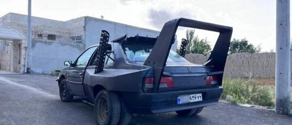 عکس ماشین آردی مشکی
