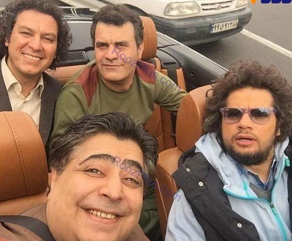 عکس ماشین بازیگران ایرانی