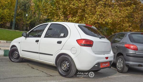 عکس ماشین تیبا ۲ مشکی