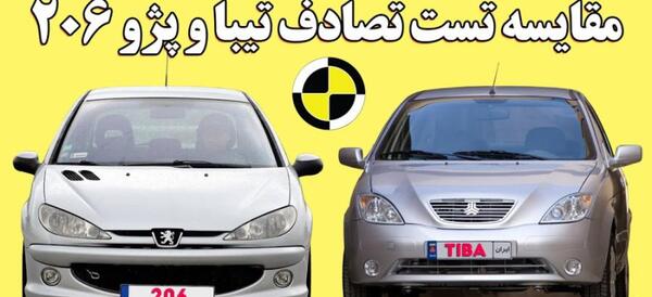 عکس ماشین تیبا ۲ تصادفی