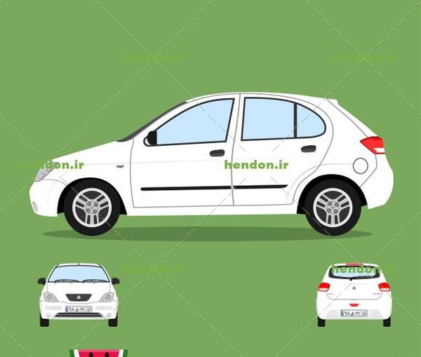 عکس ماشین تیبا ۲ هاچ بک