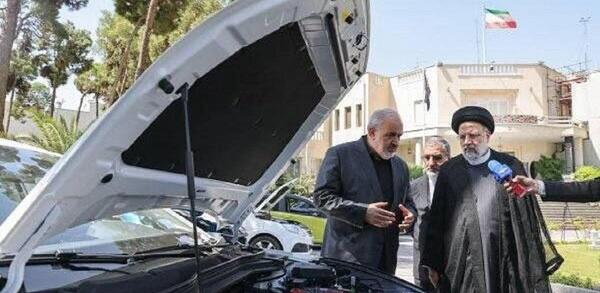 عکس ماشین آقای رئیسی