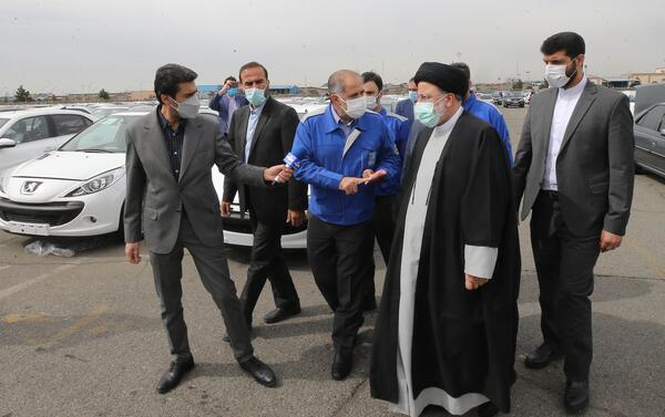 عکس ماشین آقای رئیسی