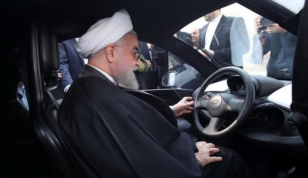 عکس ماشین آقای رئیسی