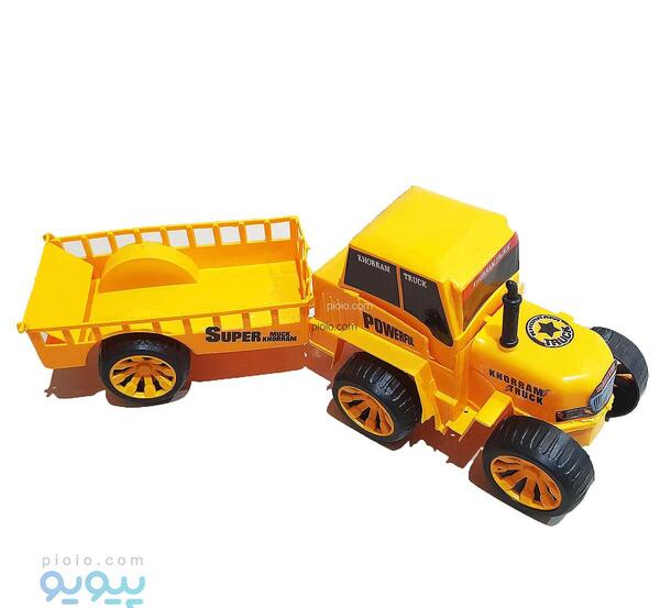 عکس ماشین زرد اسباب بازی
