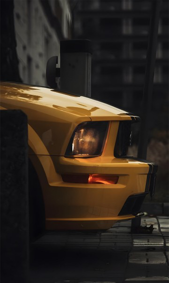 عکس ماشین فورد موستانگ برای تصویر زمینه