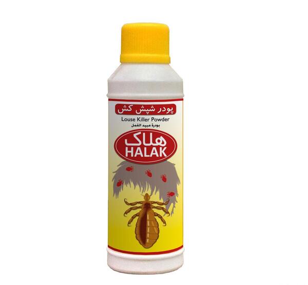 عکس شپش روی مژه