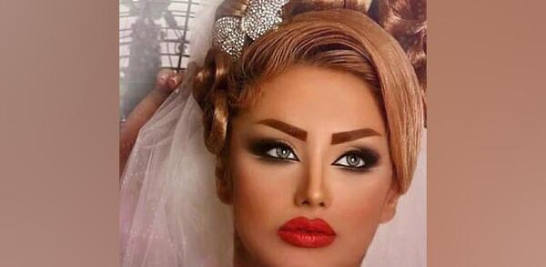 عکس دختر چشم ابرو مشکی کارتونی