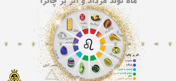 عکس سنگ ماه تولد مرداد