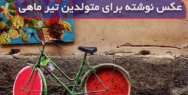 عکس نوشته های ماه تولد تیر ماهی