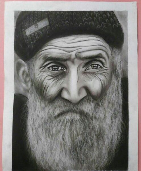 عکس مرد برای نقاشی سیاه قلم