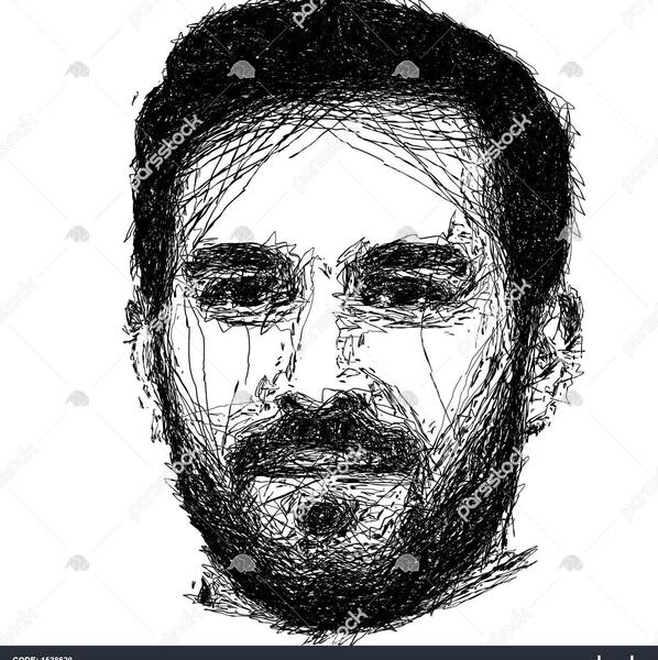 عکس چهره مرد برای طراحی