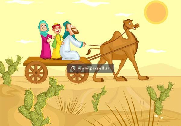 عکس وکتور شتر