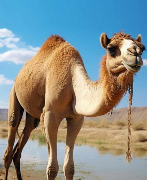 عکس خواب شتر