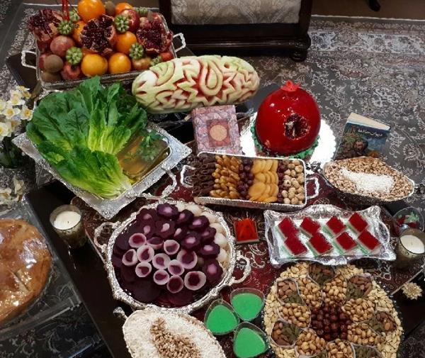 عکس فیک از شب یلدا