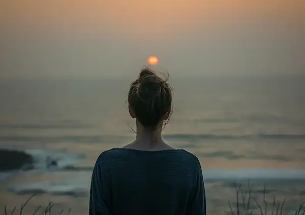 عکس شب لب دریا