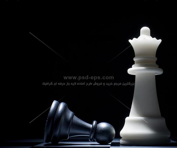 عکس شطرنجی سیاه سفید