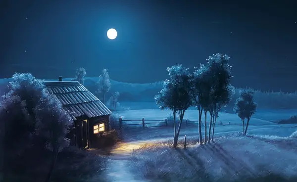 عکس پروفایل شب و ماه