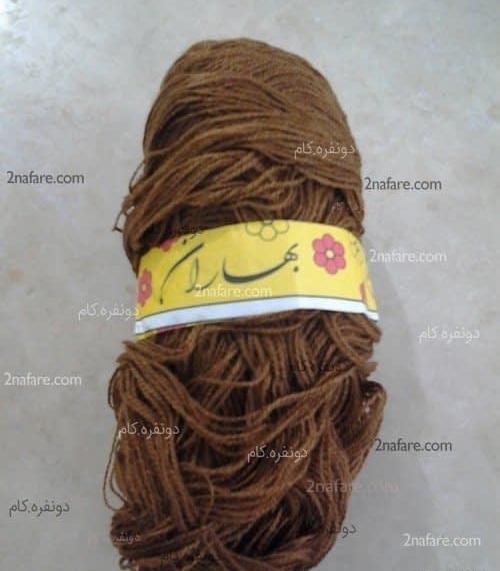 عکس شبه قالی روی گونی