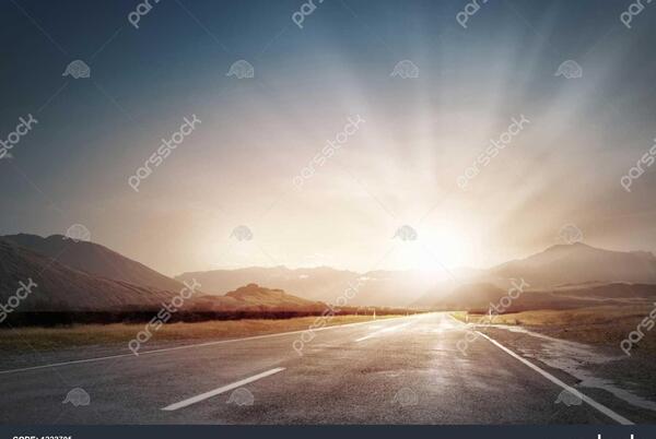 عکس زیبای طلوع آفتاب