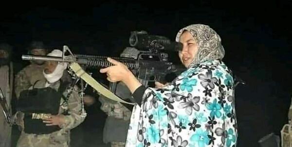عکس طالبان با زنان چینی