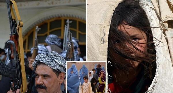 عکس طالبان با زنان چینی