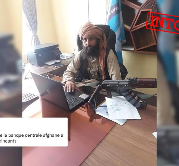 عکس رئیس بانک مرکزی طالبان