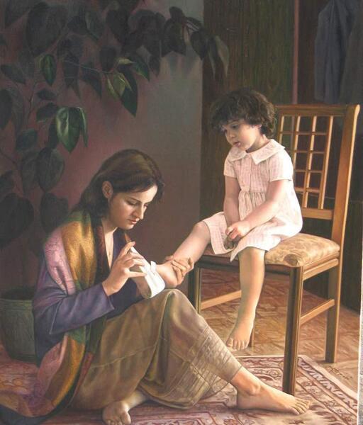 عکس مادرانه فانتزی