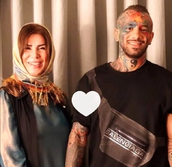 عکس پدر مادر امیر تتلو