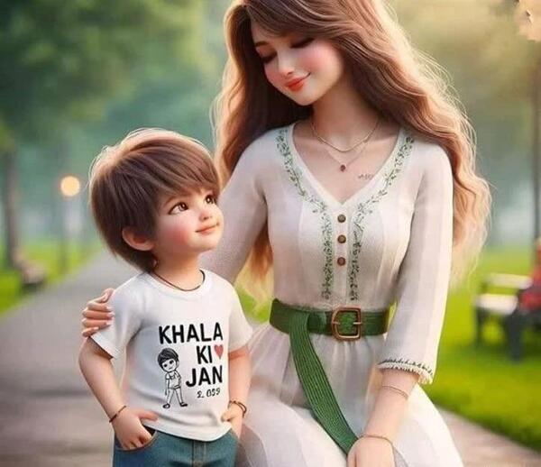 عکس پروفایل مادر باردار پسر